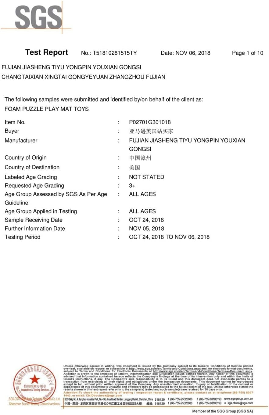 MQIAOHAM® 18 Pieces Puzzle Play Mats, Soft Baby Play Mat, Kids Interlocking Foam Floor Tiles, Toddlers Carpet Playmats G301018-107112