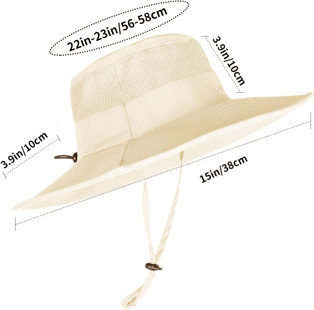 Sun Hats for Men Women Fishing Hat UPF 50+ Breathable Wide Brim Summer UV Protection Hat