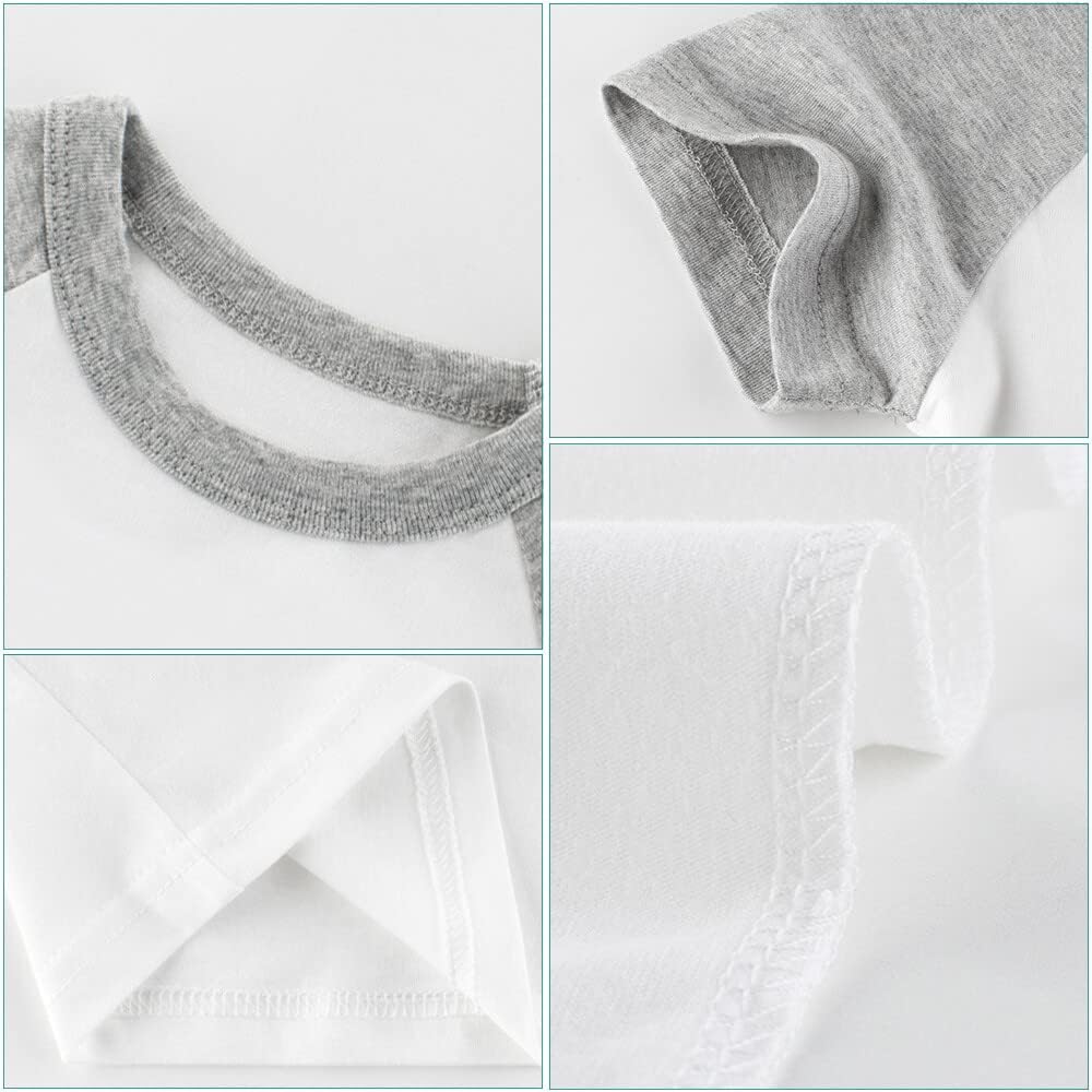 Boys' 4-Pack Excavator Short Sleeve Crewneck T-Shirts Top Tee Size 2-7 Years Toddler Boys' Value Pack Cotton T-Shirt