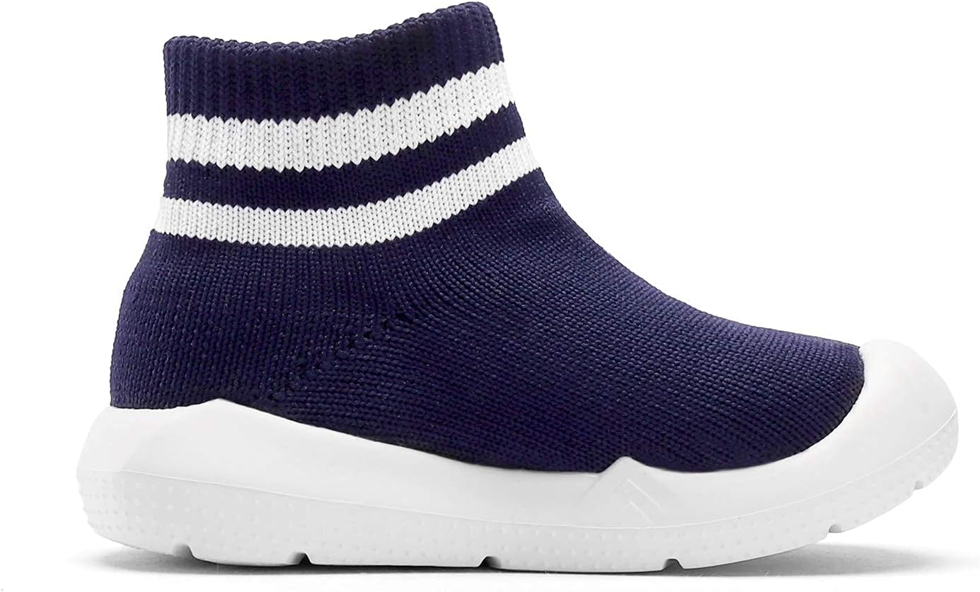 Engtoy Baby Shoes & Socks - Non-Slip Breathable Slippers with Soft Rubber Sole - Baby Boys & Girls Slip On Sneakers