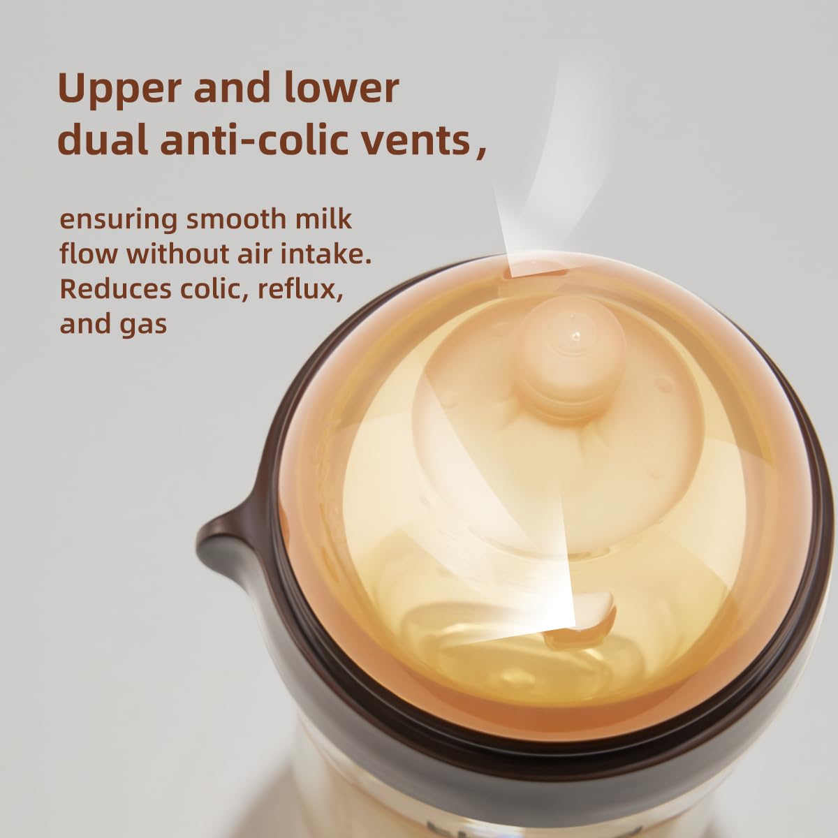 PPSU Natural Breast-Like Bottle with Nipple(10 Months+),10oz,1pack