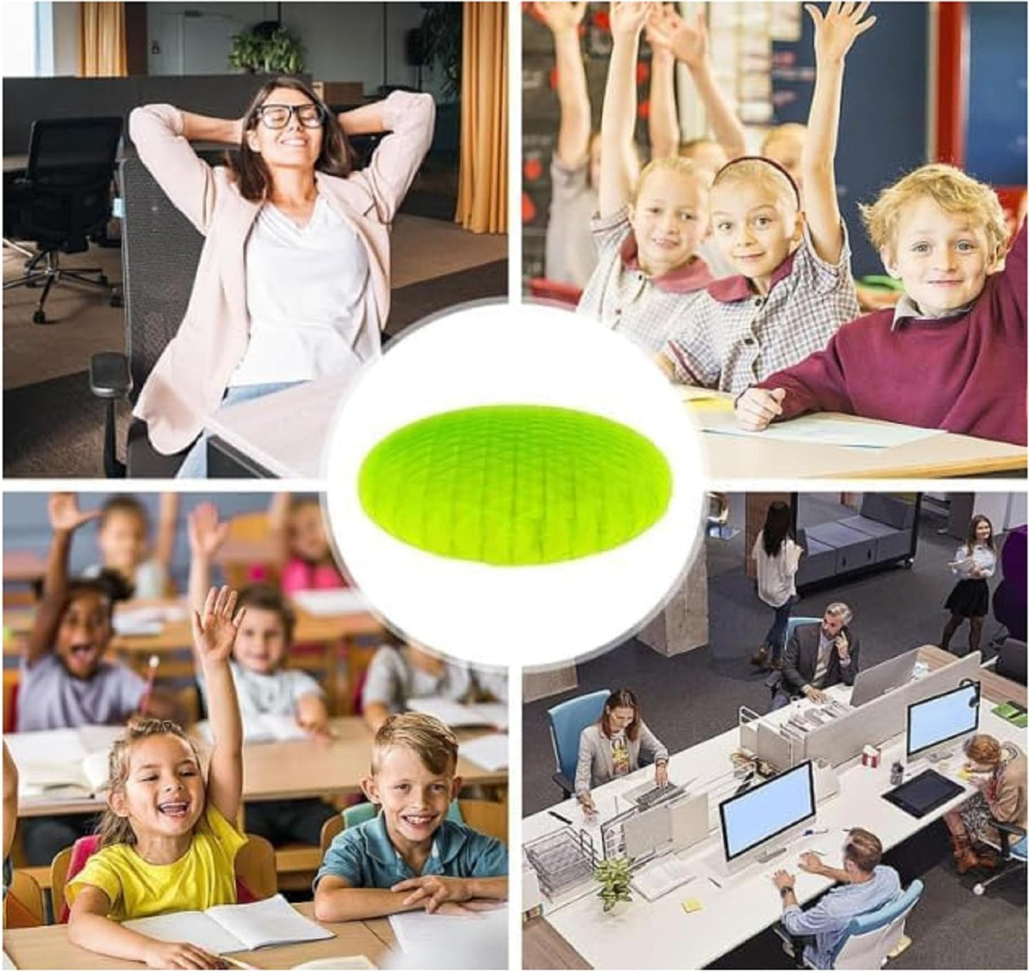 Fidget Toys , Fidget Worm Toy,Stress Relief Fidget Toys for Kids&Adults,Elastic Mesh Toys,Sensory Slug Fidget Toy,Resistance Fidget Toys,Anxiety Relief Toys (Green+Orange)