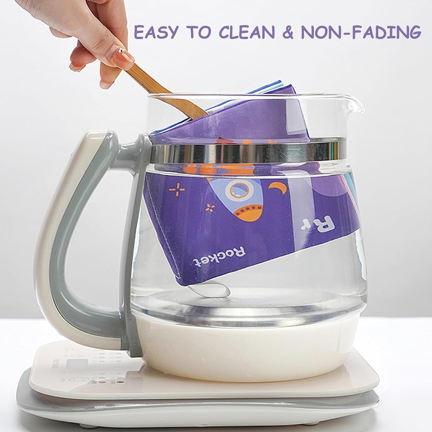 BARMACO Baby Soft Books, Touch and Feel Crinkle Cloth Books for Babies, Infants & Toddlers, Learning Toys Gifts for Boys & Girls, Early Development Interactive Sensory Toys, Ocean Animal Tails Books