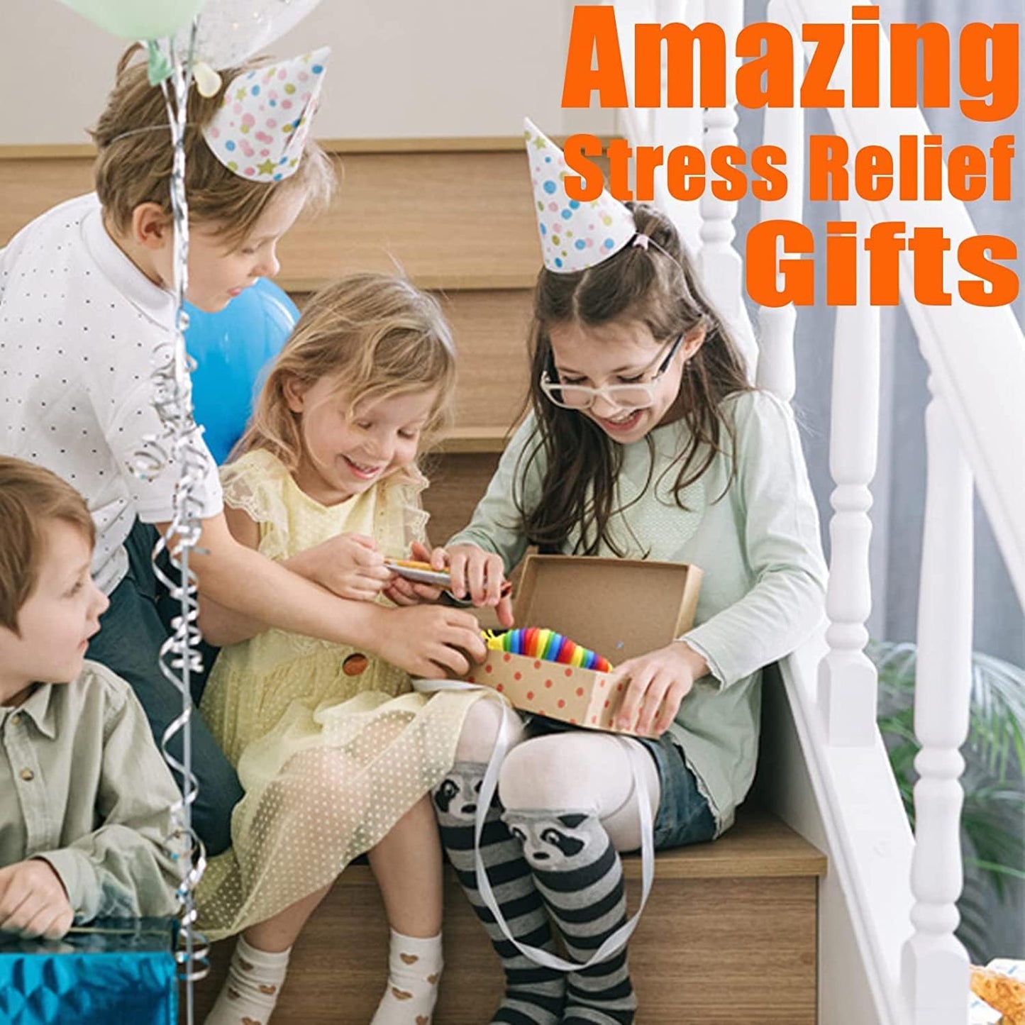 IFiwin Fidget Slug Halloween Toys, 3PC Sensory Slug Halloween Fidget Toys, Autism Sensory Toys, Halloween Party Favors for Baby Kids Toddlers Adults