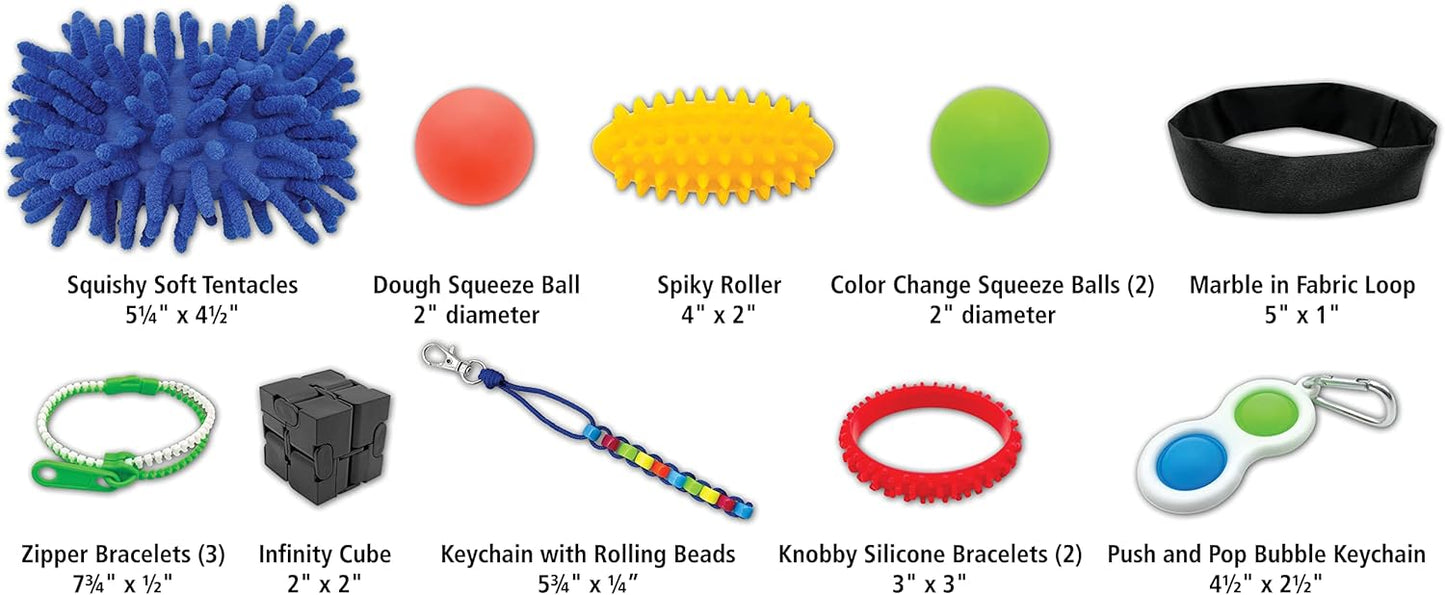 Teacher Created Resources Fidgety Fidgets, 14 Pieces