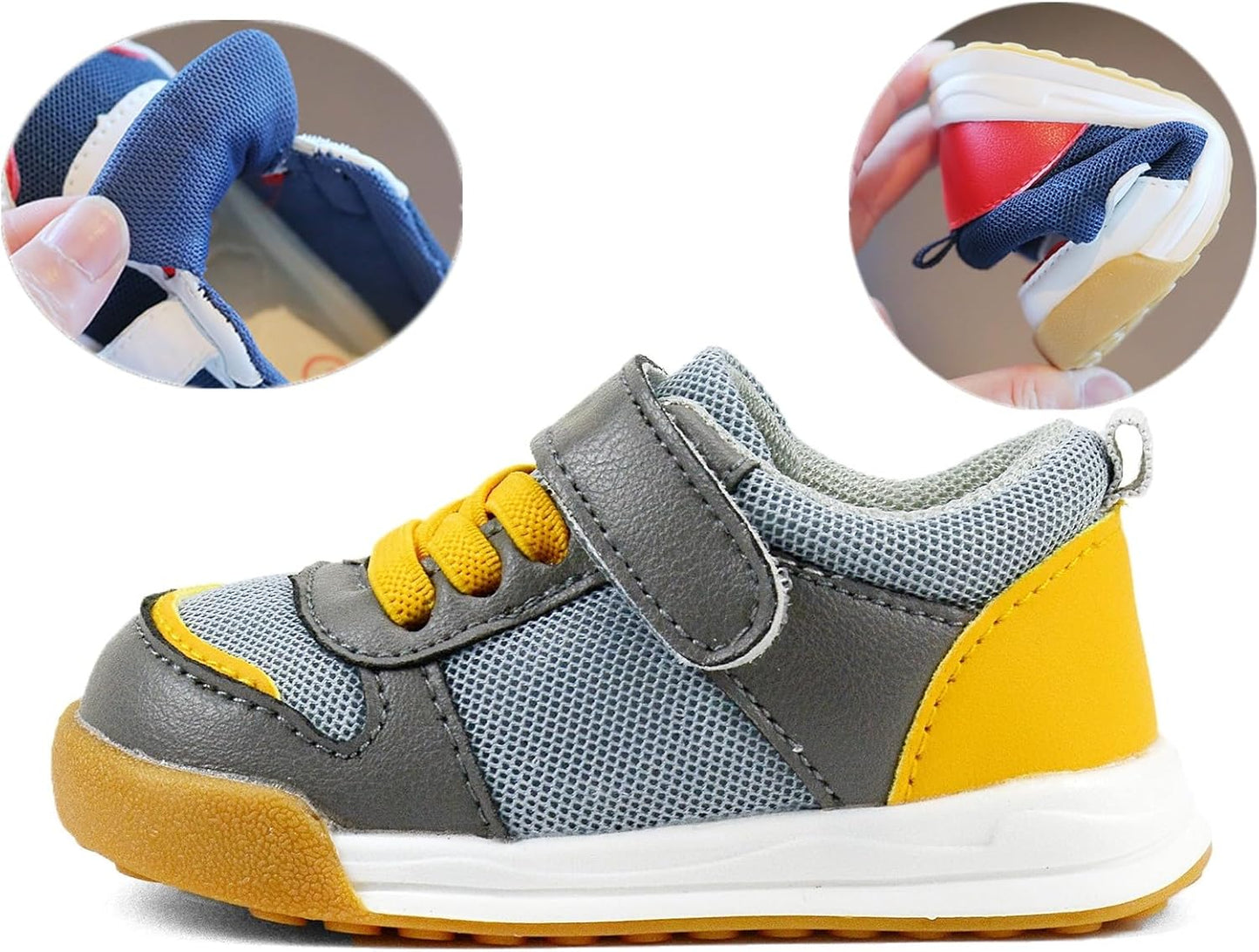 Baby Boy Girl Shoes Infant Non Slip Sneakers Breathable Lightweight Toddler First Walking Shoes 6 12 18 24 Months