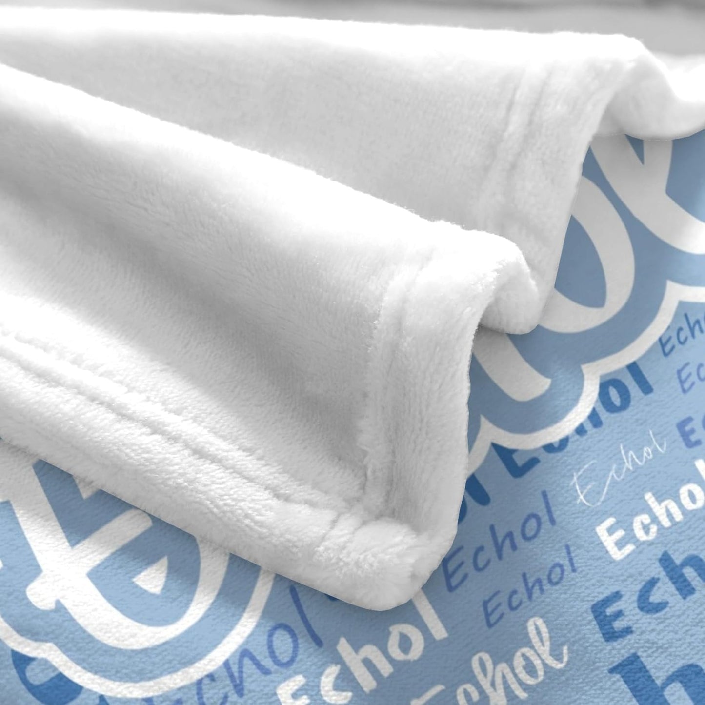 Custom Blanket Personalized Baby Blanket Customized Throw with Name Text for Adult Kid