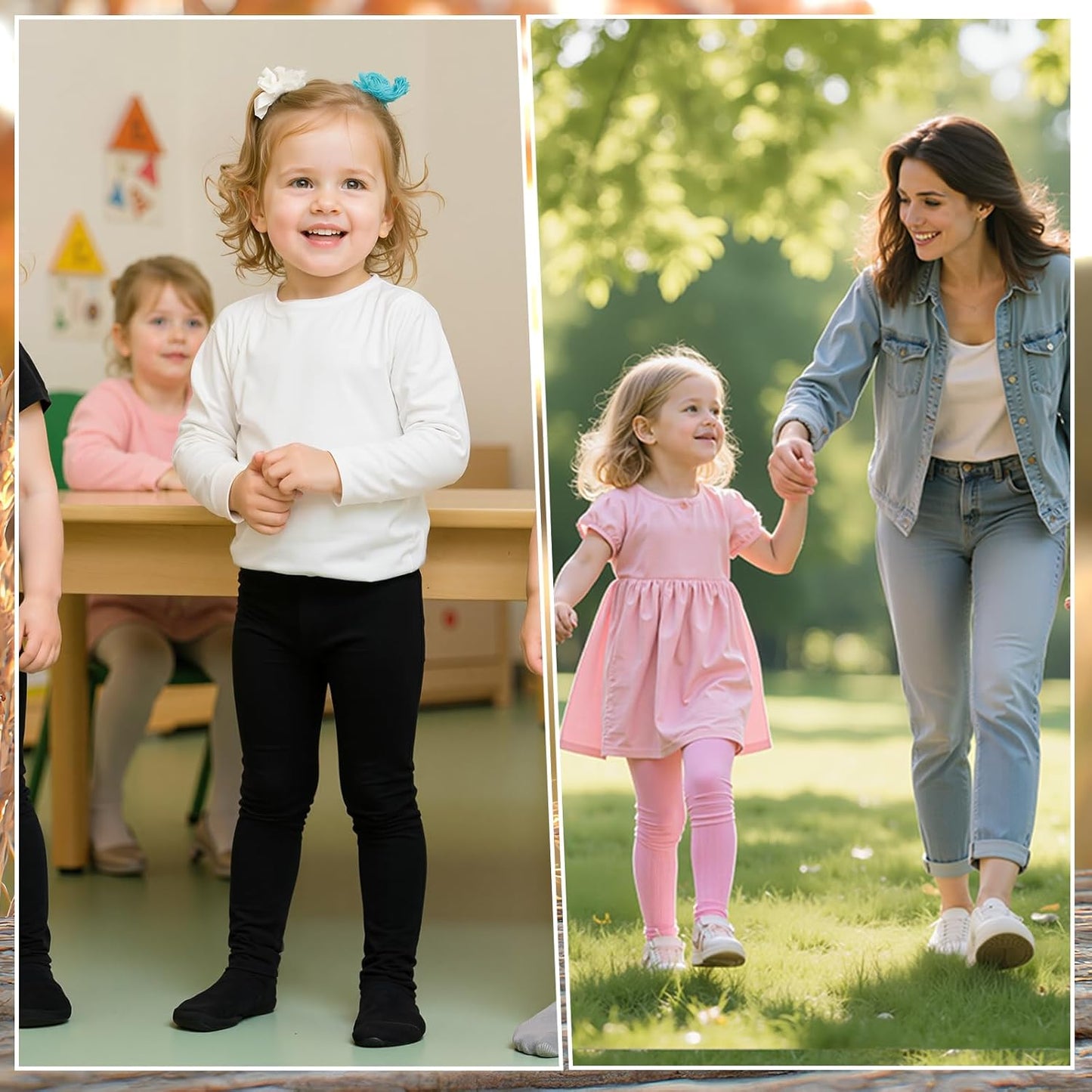 American Trends Baby Tights for Girls Cable Knit Cotton Leggings Newborn Pantyhose Soft Seamless Iinfant Stockings