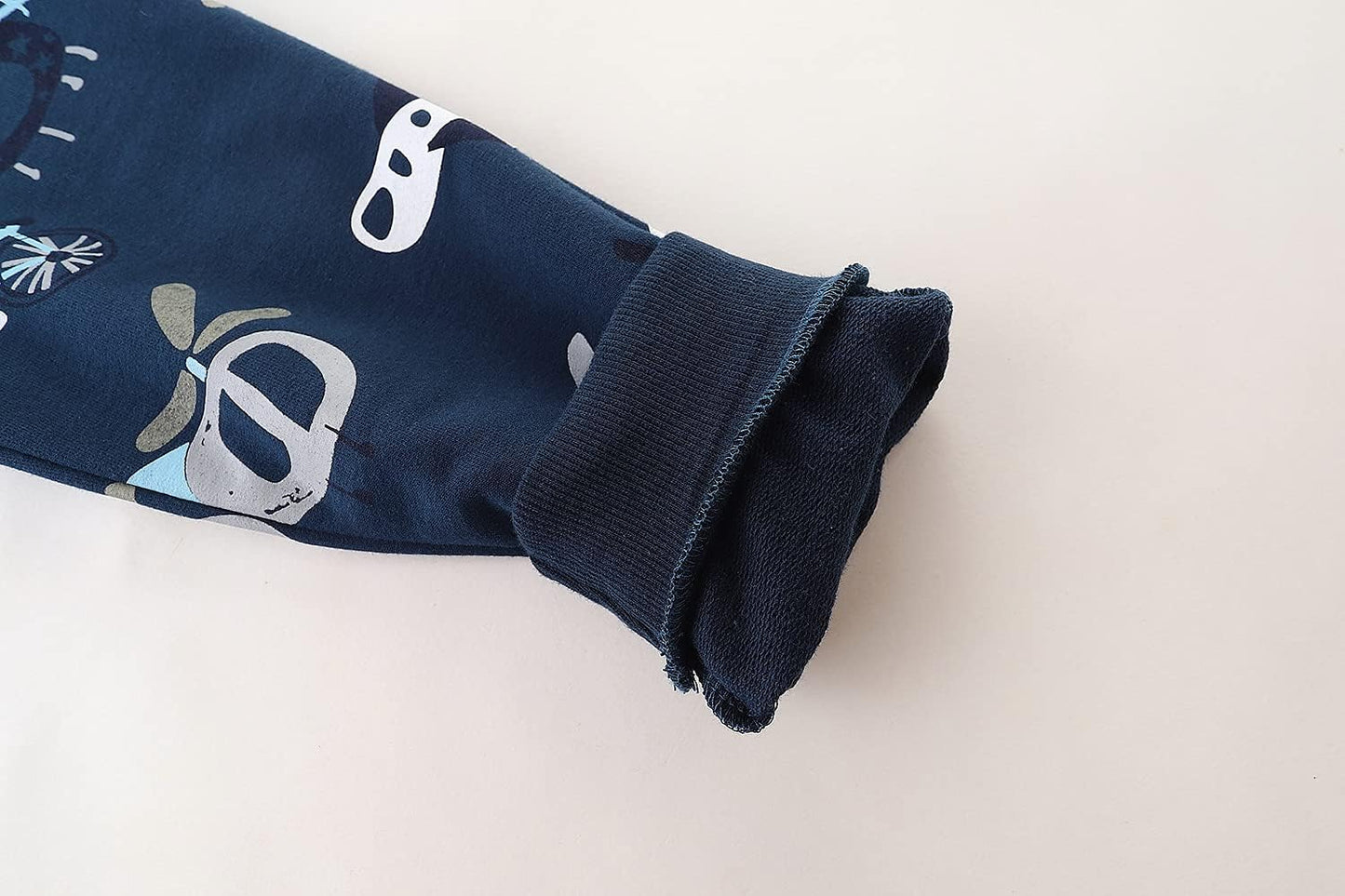 Bumeex Baby and Toddler Boys' 2-Pack Pull on French Terry Pants 1-7Y