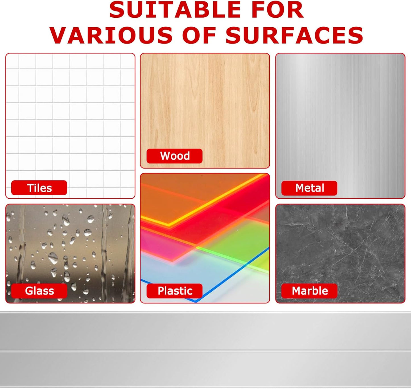 Flexible Wall Corner Protector Moulding Trim Peel and Stick Wall Corner Guards Edge Protector Self Adhesive Molding Trim Strip for Edge Ceiling (Silver, 0.8 in x 20 Ft)