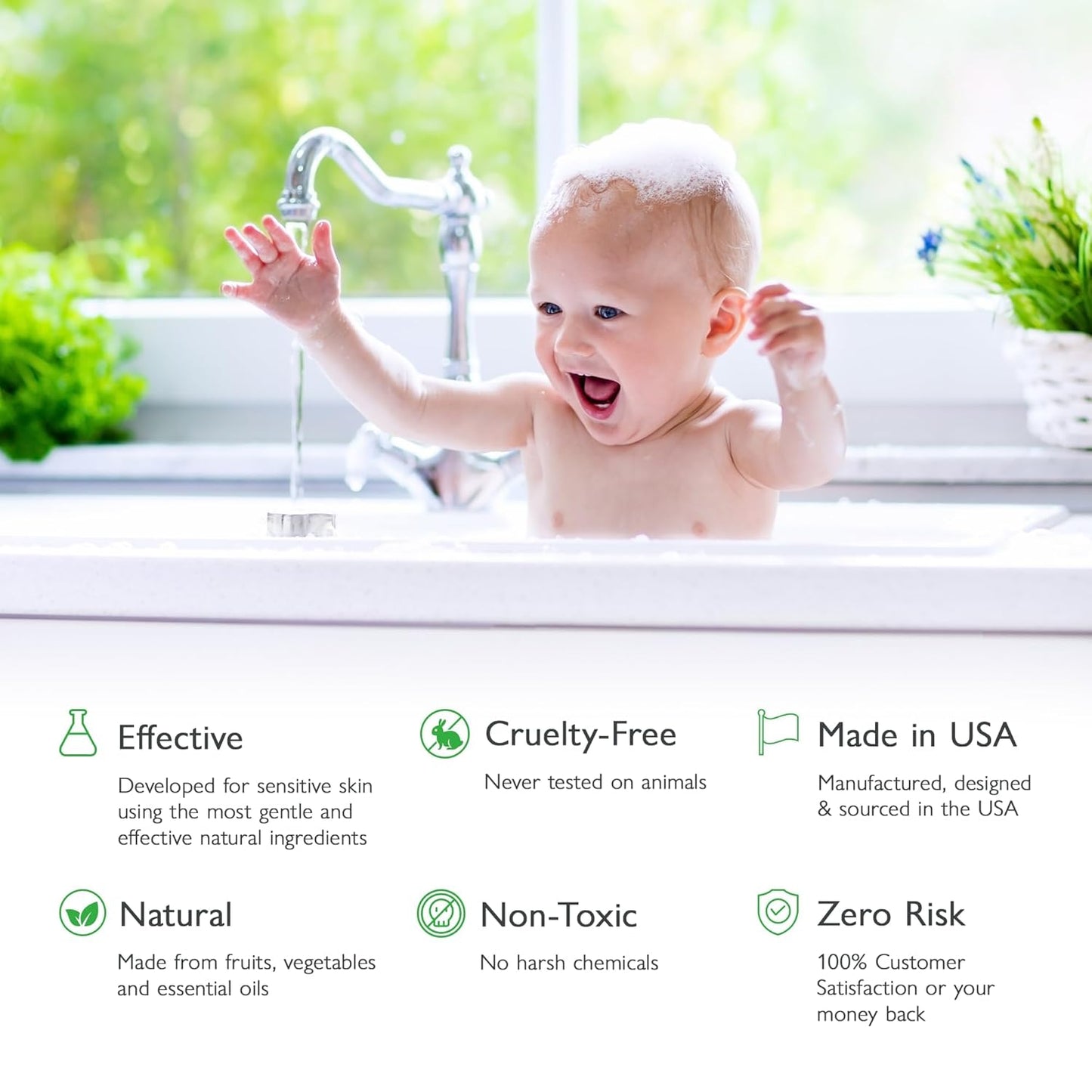 SoCal Suds & Company 2oz Organic Baby Wash & Shampoo - Sweet Orange