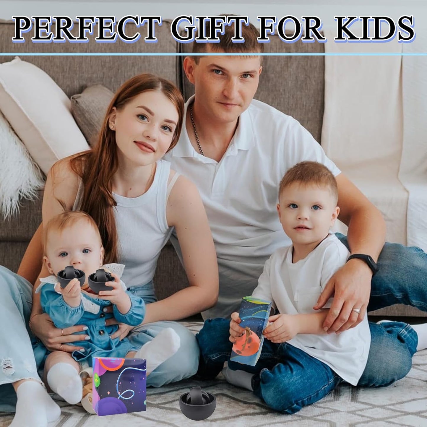 Fidget Toys for Kids, Finger Sensory Toys, Gifts for Boys Girls Teens Kids Easter Basket Stuffers, ADHD Autism Stress Relief Finger Toys Classroom