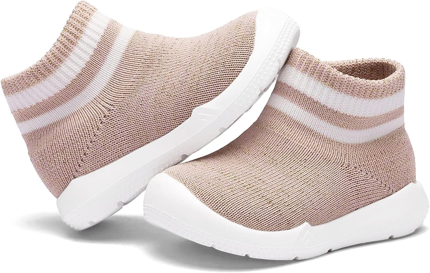 Engtoy Baby Shoes & Socks - Non-Slip Breathable Slippers with Soft Rubber Sole - Baby Boys & Girls Slip On Sneakers