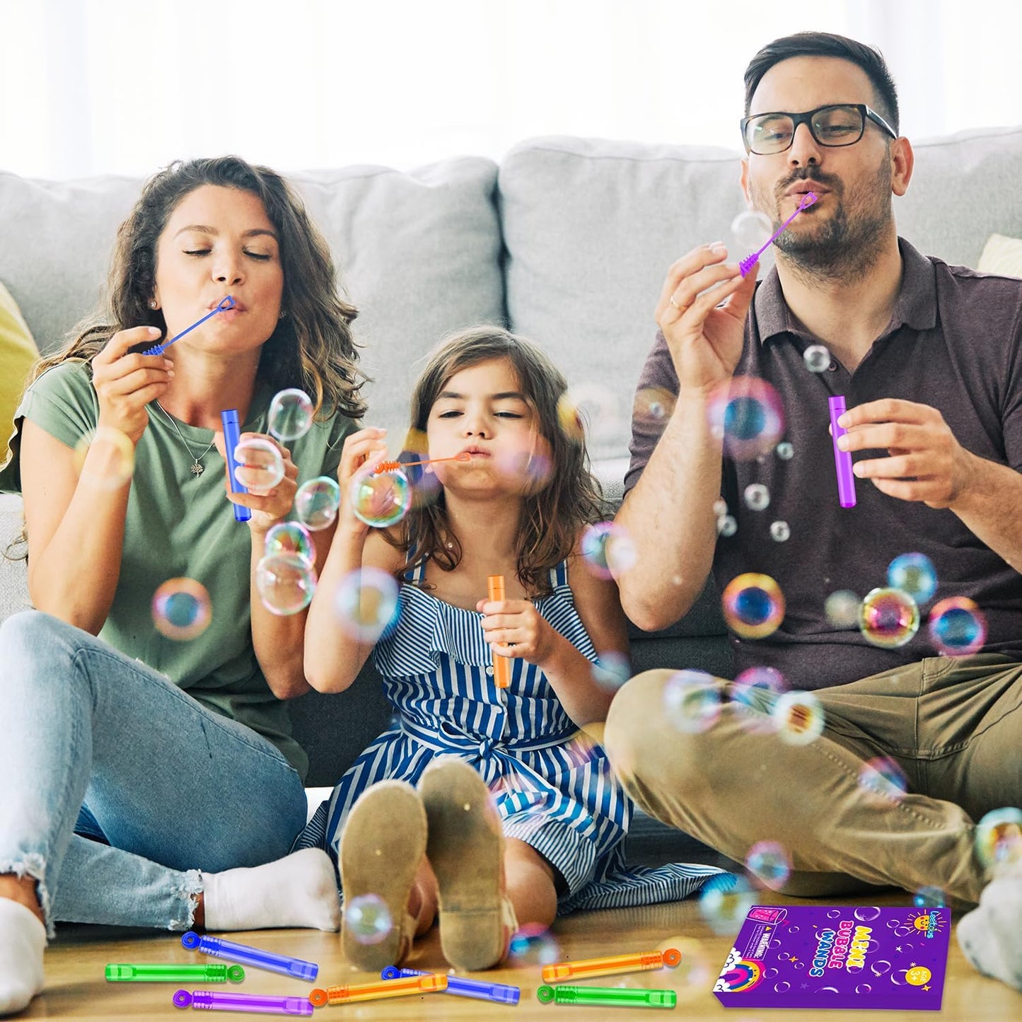 Bubbles Party Favors Supplies for Kids, 20 Pack Mini Pocket Bubble Wand Toys for Toddlers, Small Halloween Carnival Pinata Birthday Classroom Wedding Camping Favors Treats Gifts for Boys Girls