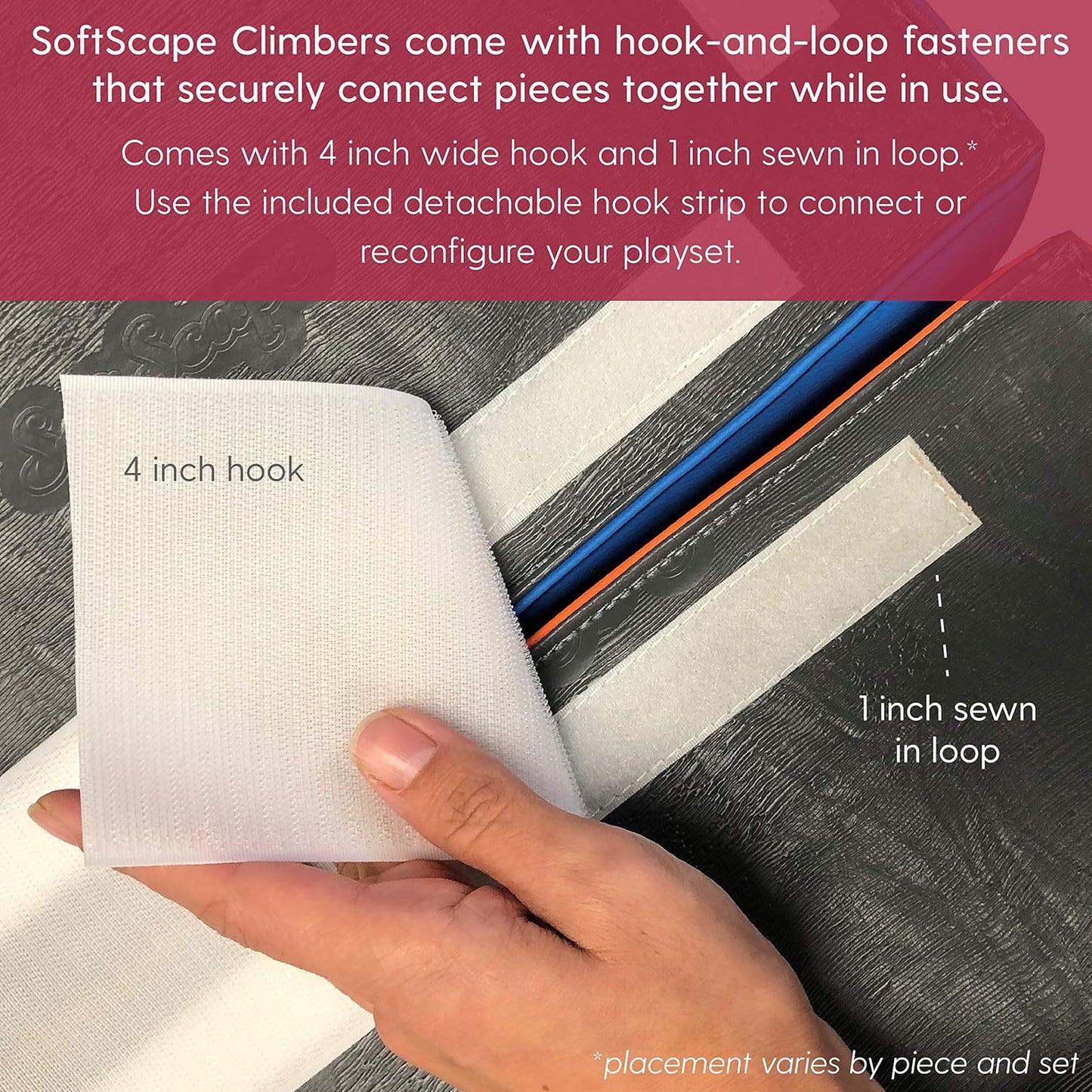 Factory Direct Partners 11618-GYLG SoftScape Toddler Playtime Climber, Indoor Active Play Structure (3-Piece Set) - Gray/Light Gray