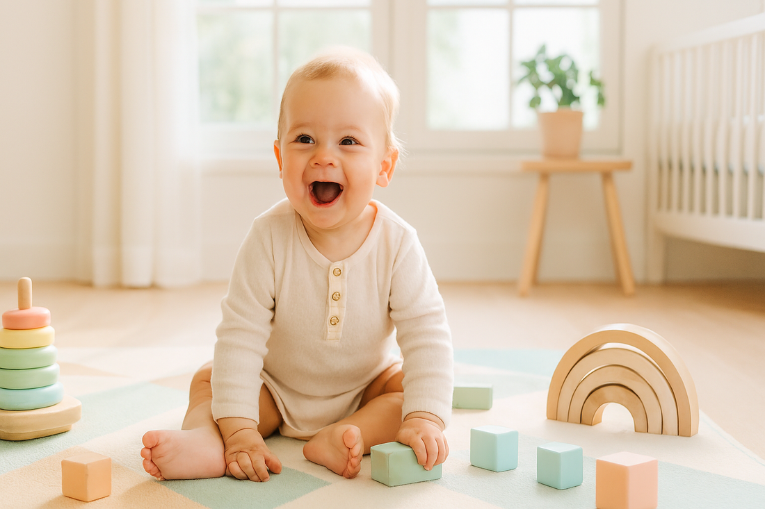 The Art of Playtime: How Babies Learn Through Joy : Peachy Tots Blog
