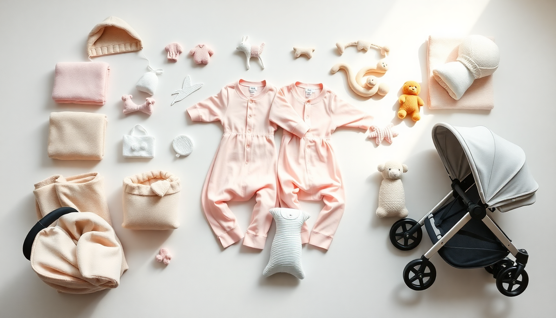 Peachy Tots Twin Baby Essentials | Safe, Practical & Adorable for Your Little Ones