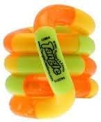 Fidget Stress Reliever Brain Teaser Dexterity Decompression 4 Pack Including a Genuine Tangle® Twister Toy Wooden Fidget Cubes and Snake Cube Puzzle and Polygonzo Geo Twister Shapeshifter