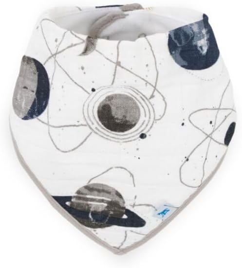 Little Unicorn Cotton Muslin with Fleece Bandana Bib