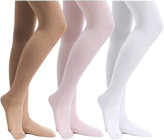 Stelle Girls' Ultra Soft Pro Dance Tight/Ballet Footed Tight (Toddler/Little Kid/Big Kid)