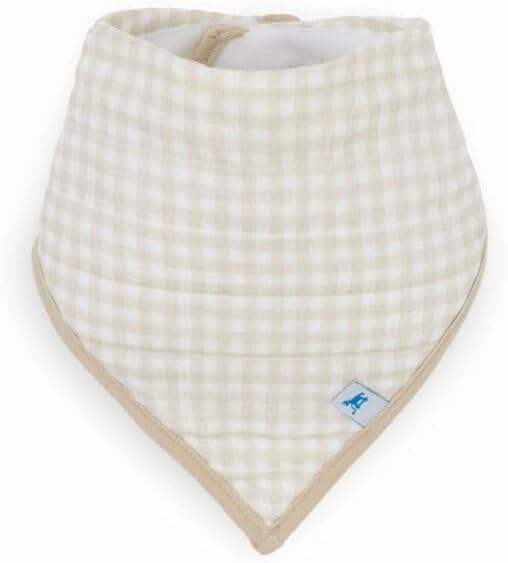 Little Unicorn Cotton Muslin with Fleece Bandana Bib