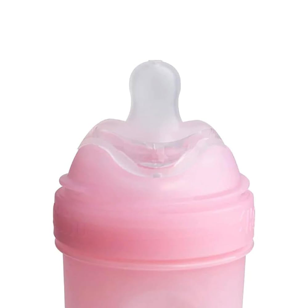 Herobility Double Anti-Colic Silicone Nipples, Baby Bottle Teats, Breast Like Shaped Nipples - Fits Herobility's & Eco Baby Bottles | Pack of 2 (Extra Large Size)