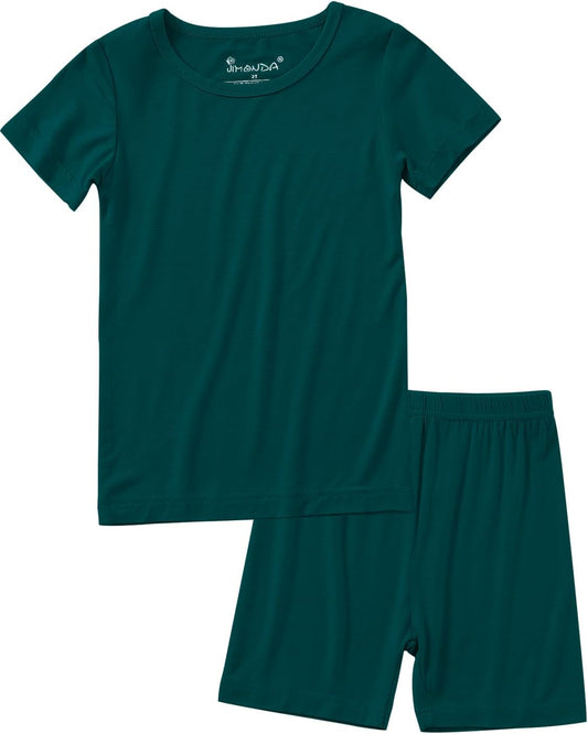 Jimonda Baby Boys Girls Pajama Sets Toddler Sleepwear Cool Jammies 2pcs Viscose from Bamboo PJs 18M-8Y