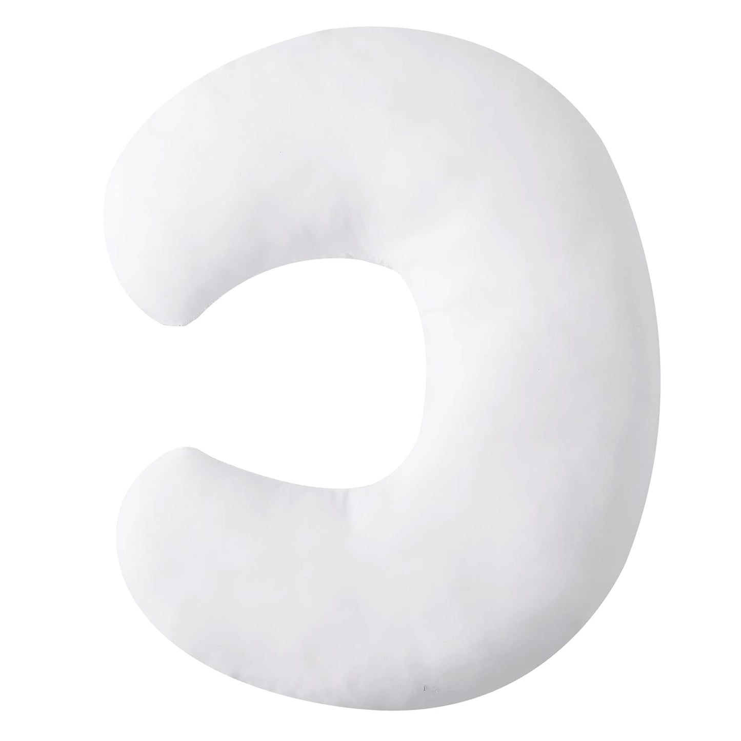 Little Grape Land Nursing Pillow for Breastfeeding, Bare Naked Breast Feeding Pillows for Mom, Bottle Feeding & Tummy Time, Breastfeeding Pillows, Naked Nursing Support Only (Naked Pillow)