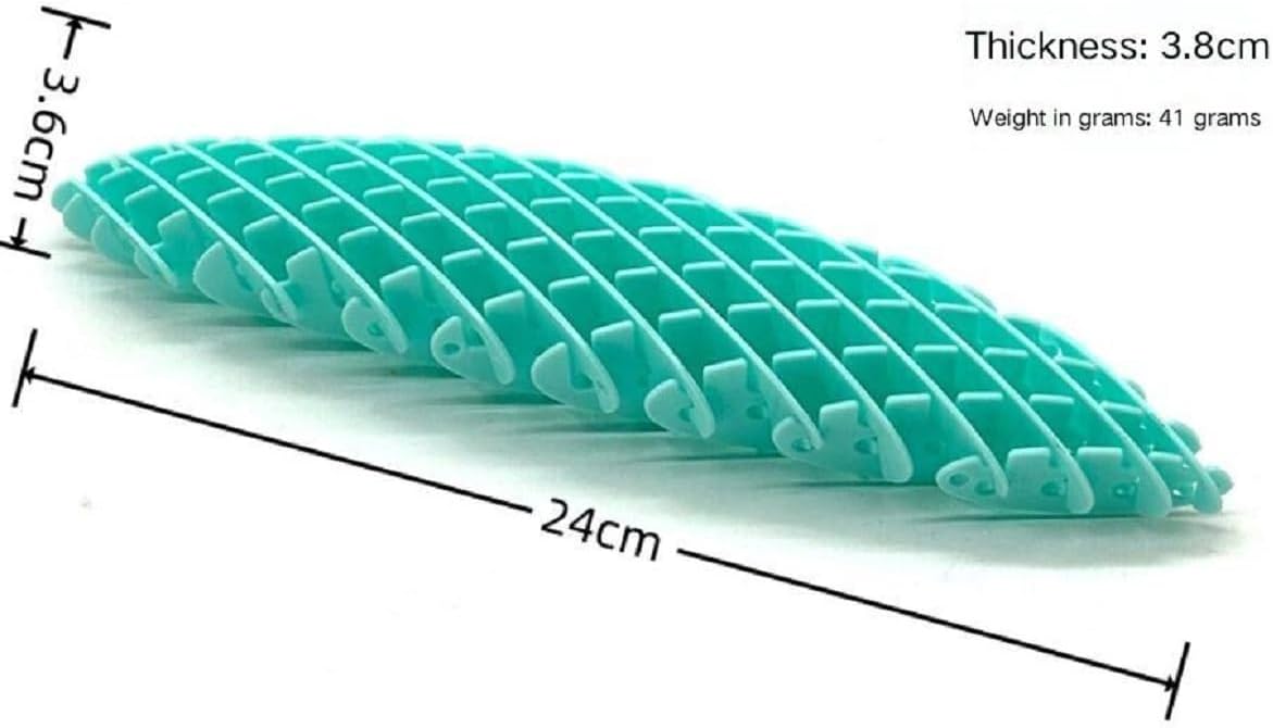 Fidget Toys ， Fidget Worm Toy,Stress Relief Fidget Toys for Kids&Adults,Elastic Mesh Toys,Sensory Slug Fidget Toy,Resistance Fidget Toys,Anxiety Relief Toys (Purple+Blue+Orange)