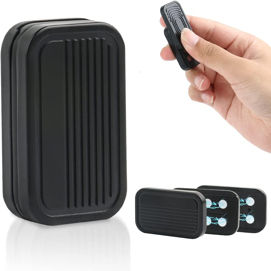 STONESTAR CP3 Fidget Slider - Magnetic Metal Fidget Toys Stress Relief Toy, Men’s EDC Fidget Toy Haptic Coin Office Desk Toys Gifts for Adults (Black)