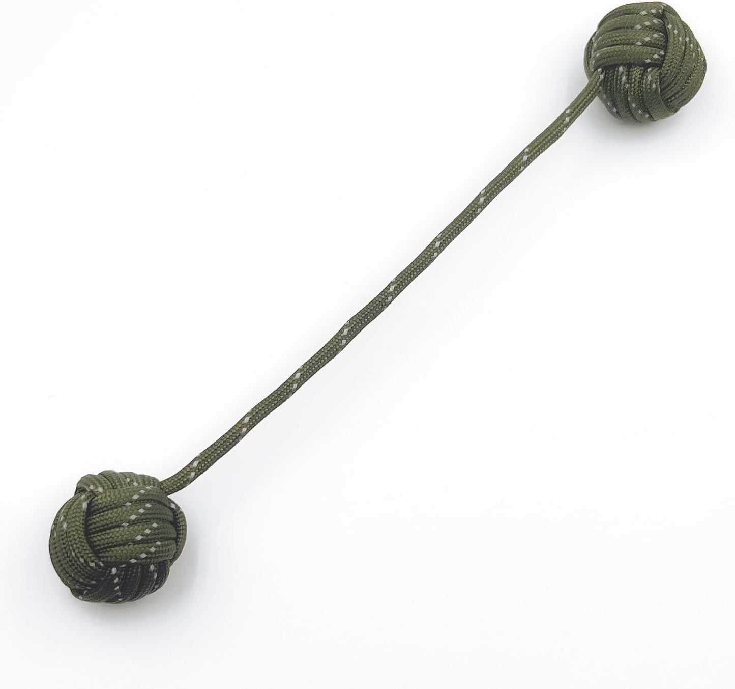 Fidget Beads Skill Toys, Fidget Toys, Parachute Cord and Steel Beads Handmade Fidget Beads, Beginners Worry Beads, Portable EDC Leisure Toys (Grey Brown)