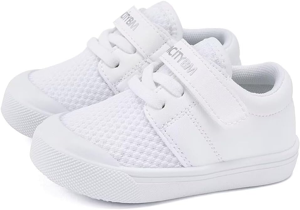 BMCiTYBM Baby Sneakers Girls Boys Lightweight Breathable Mesh First Walkers Shoes 6-24 Months