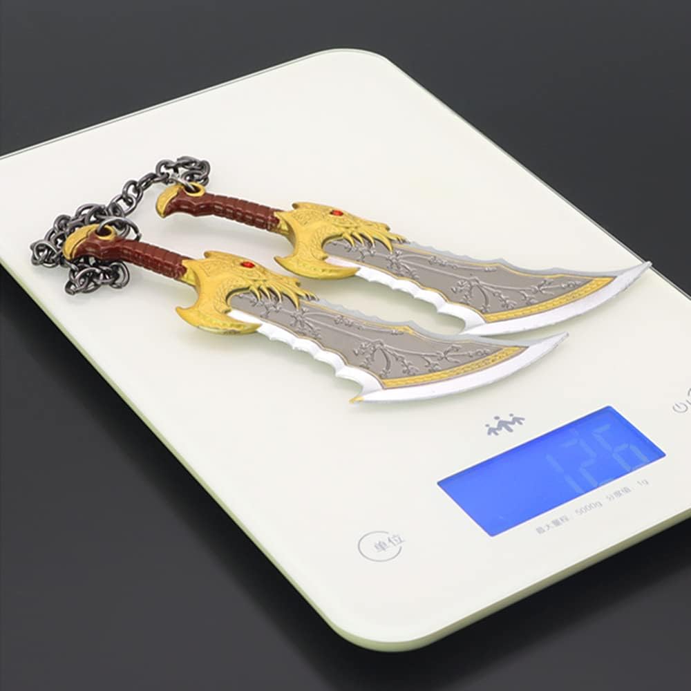 God of War Ragnarök Kratos Blades of Chaos Action Figures Game Toy Collection Keychain Desk Decoration Backpack Pendant Gift