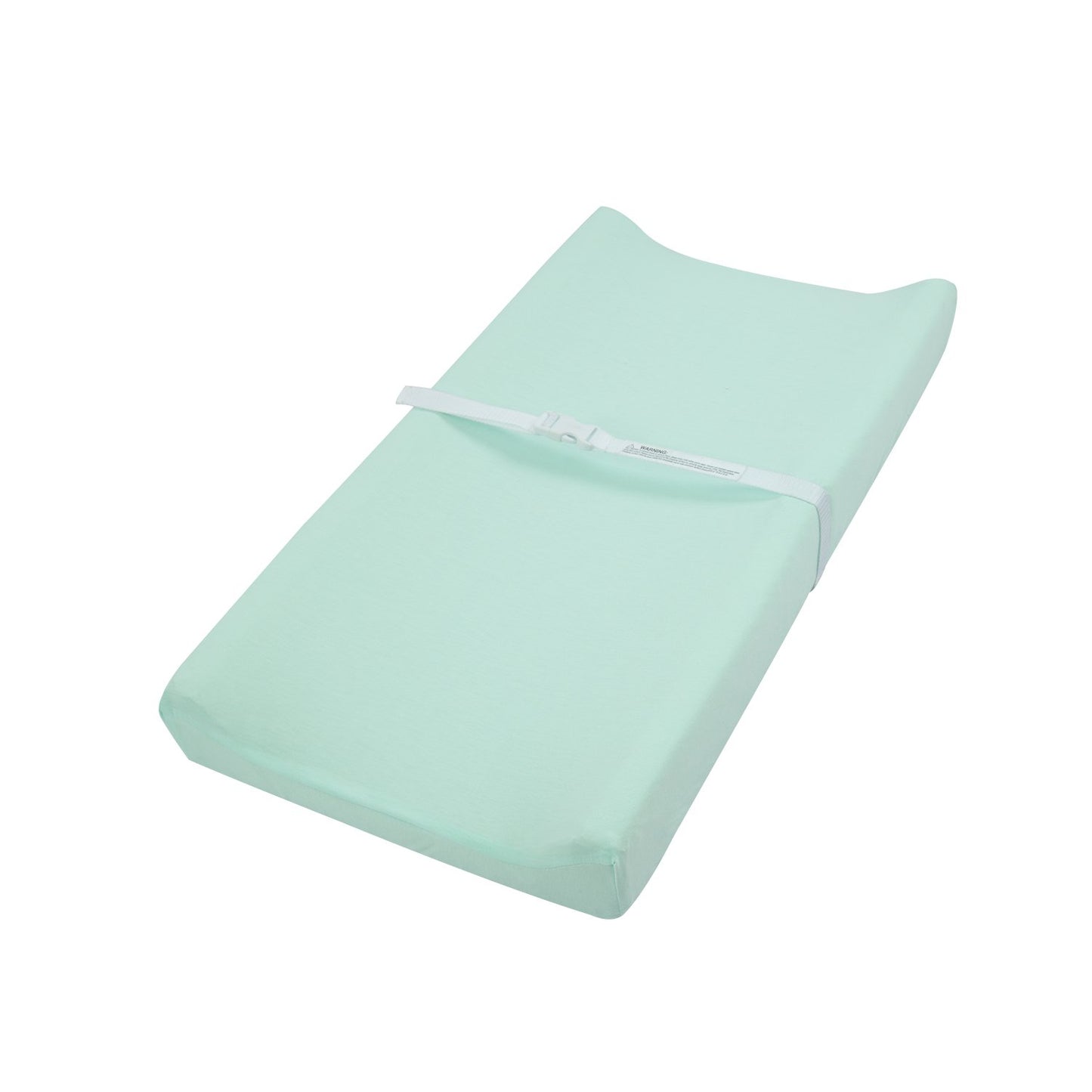 TILLYOU Changing Pad Cover Set in Soft Jersey Material - Fits 32"/34''x16 Contoured Pad for Babies, Navy Blue & Lt Green