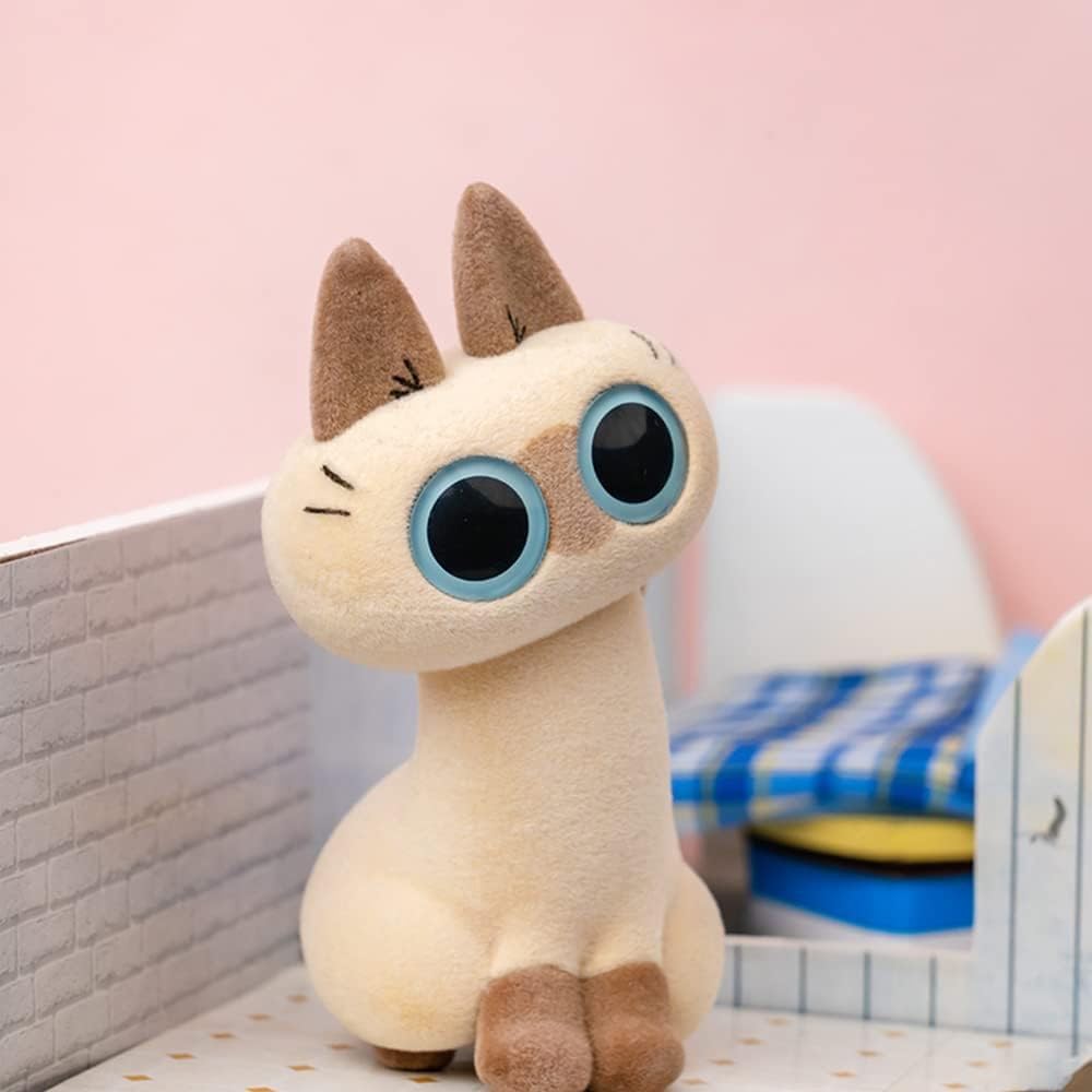 Nobeko Azuki Can Cat Daily Life Series1 Blind Box Siamese Cats Figures 1PC Random Art Cute Collectibles Birthday Gift
