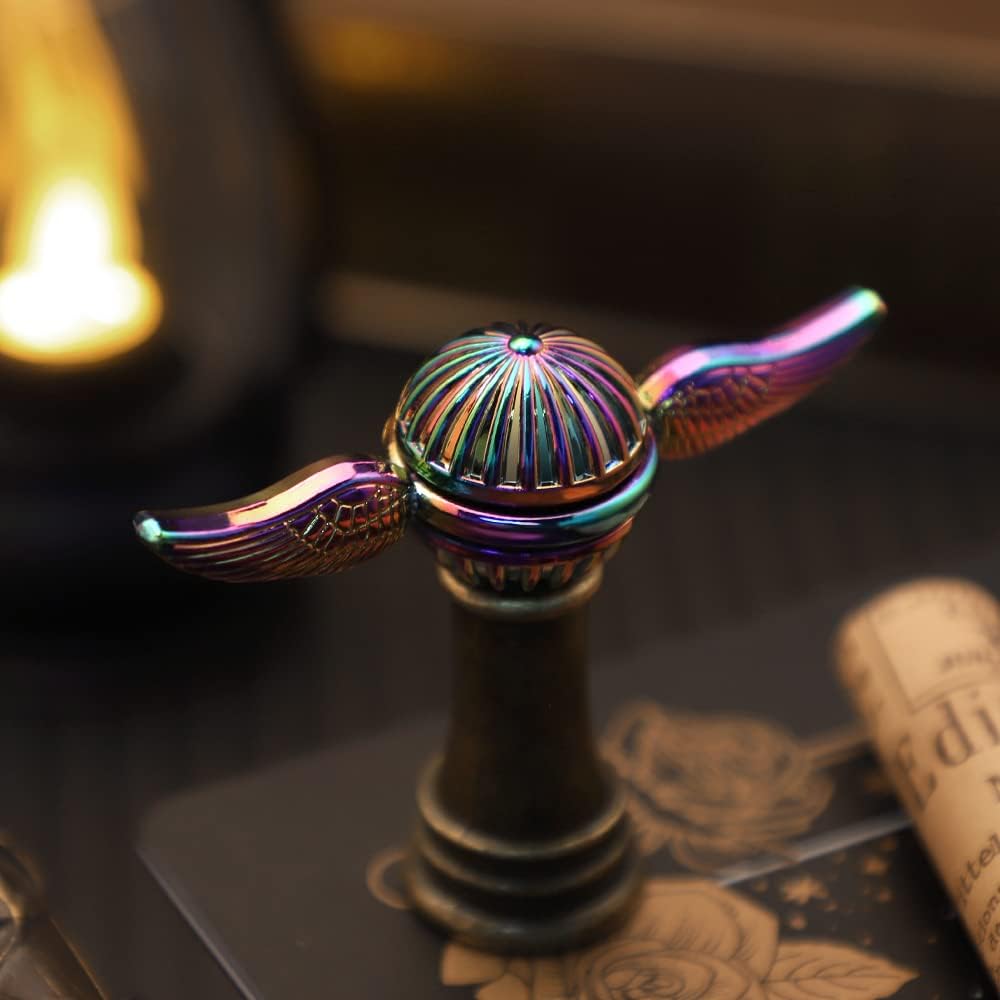 Magical Orb Fidget Spinners Toys Metal, Hand Finger Spinner Gifts for Kids Adults, Anti Anxiety Stress Relief Desk Toy Silence Bearing with Case Party Favors for Christmas Birthday Easter