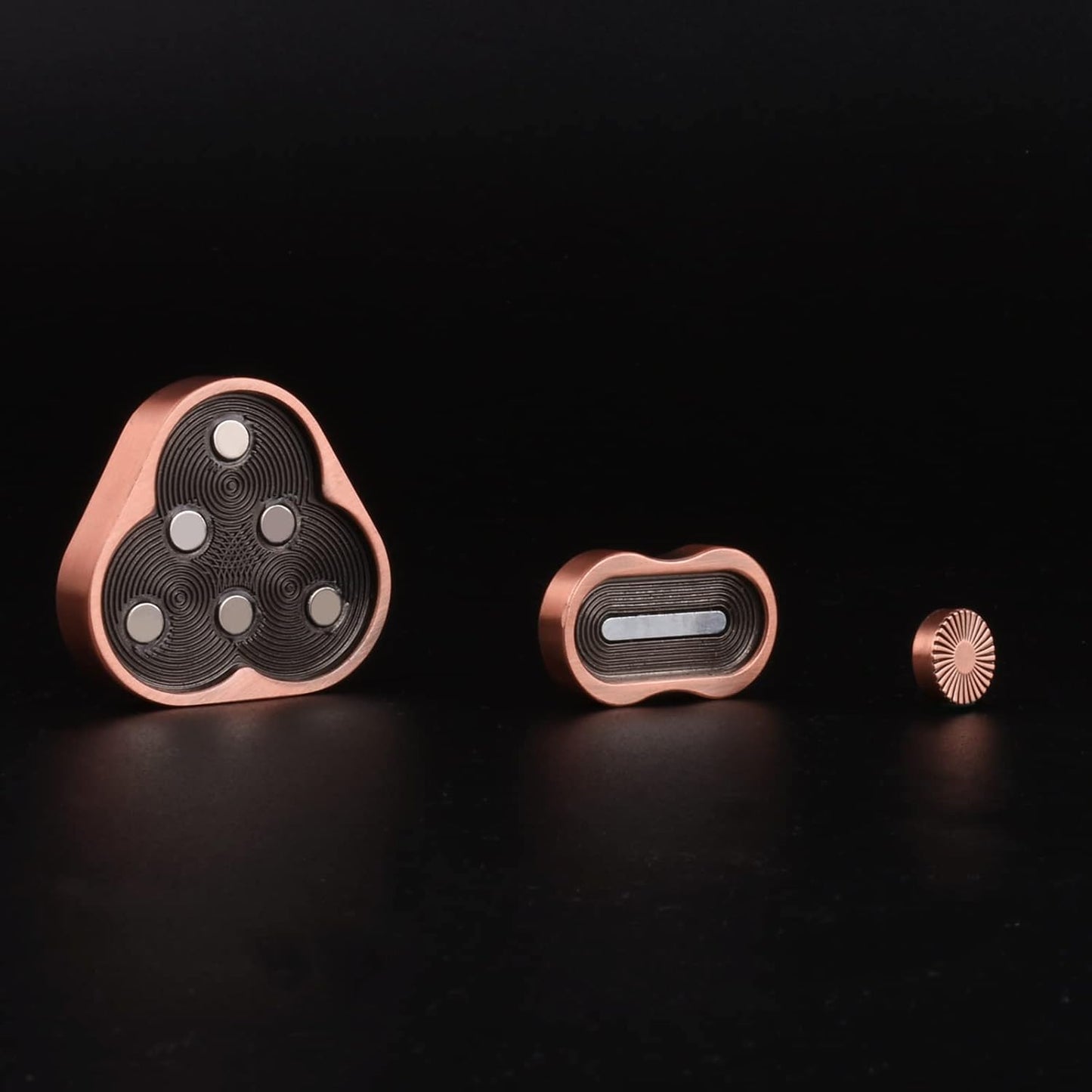 EDC Metal Fidget Slider Toys- Stress Relief EDC Fidget Slider Casual Metal Adult's Hand Toys Office Desk Toys Gifts Stress Toys for Adults(TR)