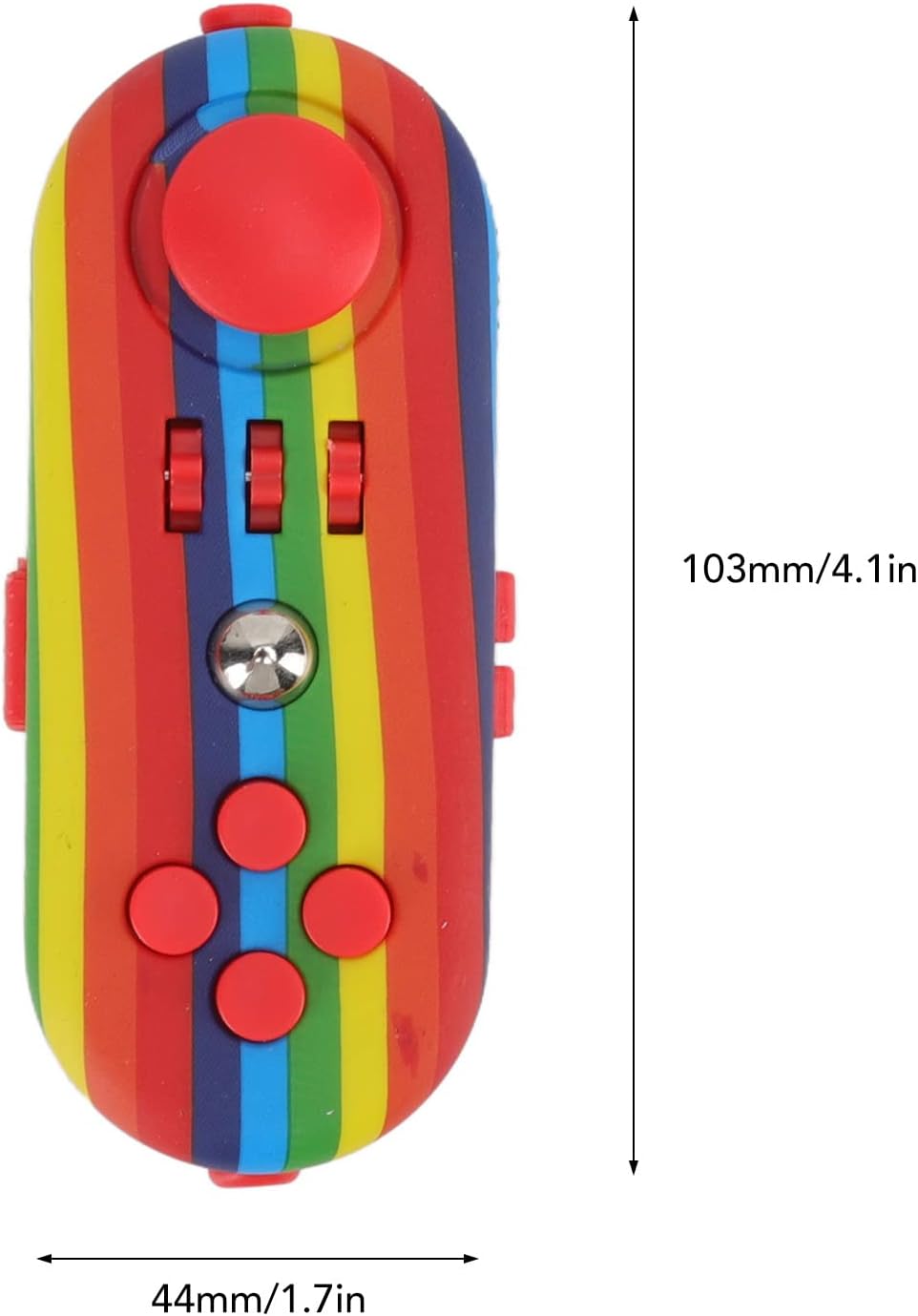 Reduce Stress Relax Mood Portable Anxiety Sensory EDC Toy Sensory Controller Pad Educational Novelty Toys Relief Pressure Decompression Toys for Adults