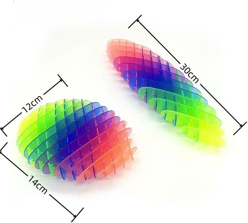 Fidget Toys ， Fidget Worm Toy,Stress Relief Fidget Toys for Kids&Adults,Elastic Mesh Toys,Sensory Slug Fidget Toy,Resistance Fidget Toys,Anxiety Relief Toys (Colorful red)