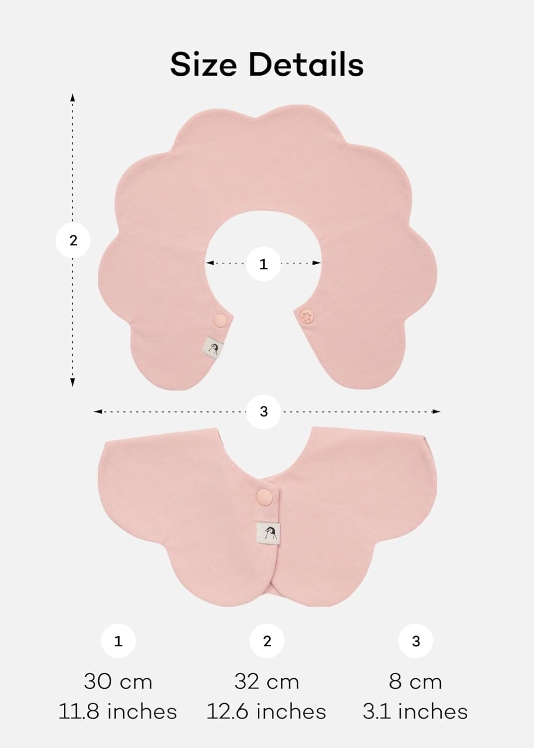 Konny Baby Bibs 5-Pack, 360 ° Rotate, Soft and Absorbent Bandana Drooling for Boys Girls baby Essentials