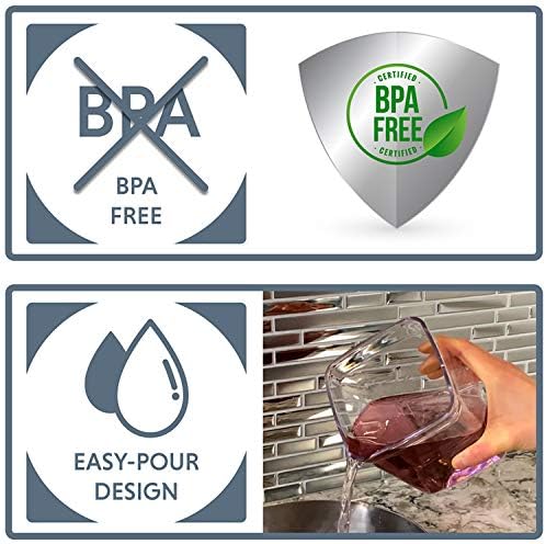 BopTop (1pc - 1700ml) Airtight Food Storage Container – Mechanical Silicone Seal Canister - BPA-Free - 1.79Qt