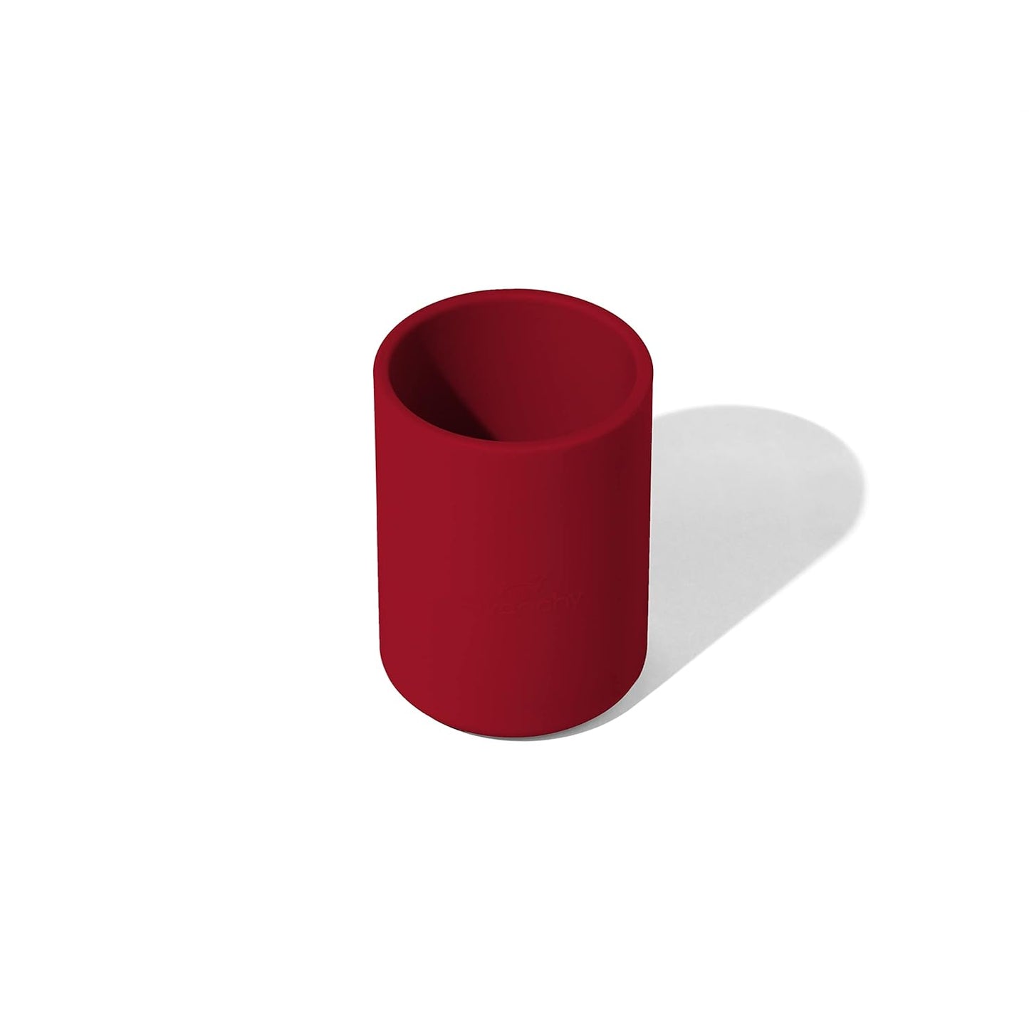 Avanchy Silicone Training Cup – 12 oz Open Cup for Toddlers and Infants – Ideal for Baby Led Weaning and Transitioning from Bottles, Magenta