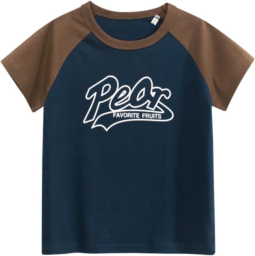 Boys' 4-Pack Excavator Short Sleeve Crewneck T-Shirts Top Tee Size 2-7 Years Toddler Boys' Value Pack Cotton T-Shirt