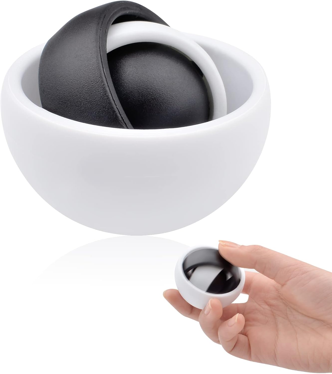 Fidget Toy for Adults, Fidget Gyro Toys, Gift Ideas Fidgets Gifts for Boys Girls Teens Kids, ADHD Autism Stress Relief Finger Toy Hand Fidget Spinner