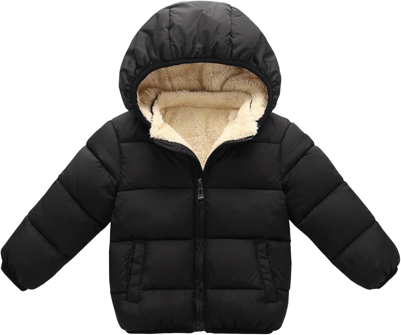 Baby Boy Girl Padded Puffer Jacket Winter Snow Warm Coat For Kid Outwear