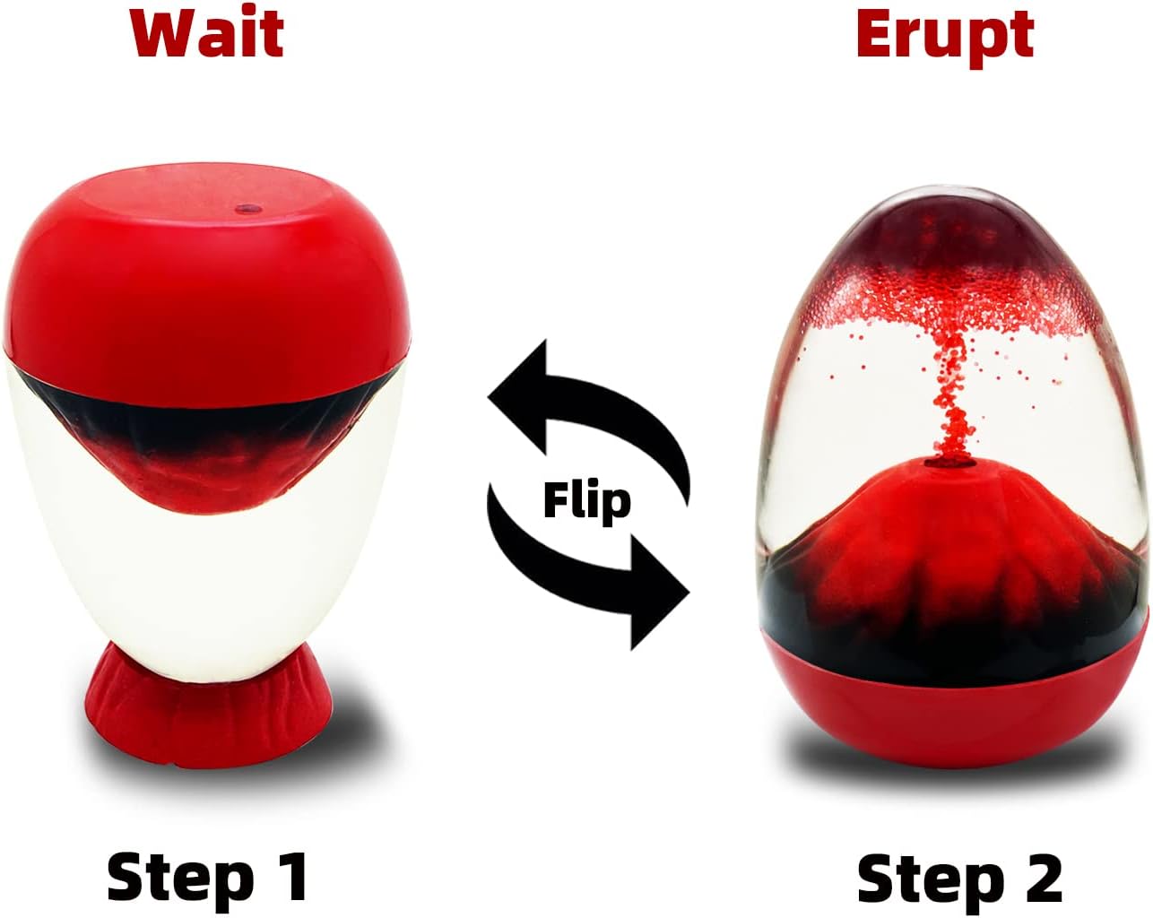 Volcano Motion Bubble Machine from The Bottom up to Erupt Imitation Volcanic Toys Sensory Perspective Enjoyment Decompression and Relaxation Volcanic Toy Desk Toy