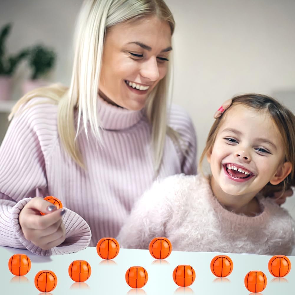 42 Pack Basketball Party Favors for Kids 8-12, Mini Fidget Spinners Toys Bulk Fidget Toys Anxiety Adults Goodie Bag Stuffers Christmas Birthday Party Gifts Treasure Box Classroom Prizes