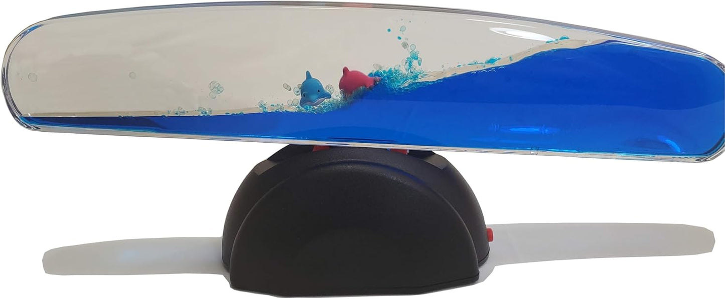 Wave Motion Machine (Blue, 12 Inch with Dolphins)