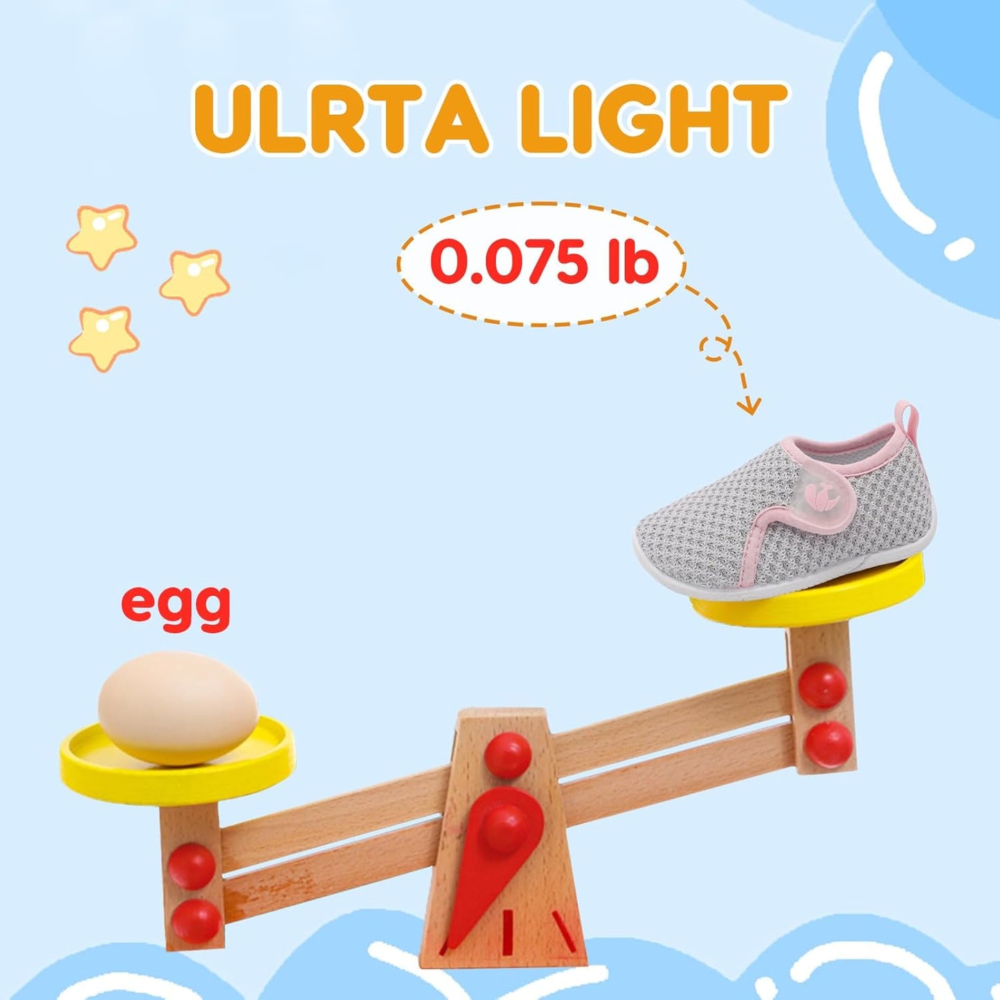 FEETCITY Toddler Walking Shoes Slip On Toddler Shoes Boys Girls Kids Sports Sneakers Casual School Shoes Barefoot Shoes