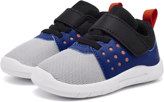 MORENDL Toddler Baby Shoes 0-4 Years Boy Girl Lightweight Breathable Non-Slip Sports Sneakers Running Walking Tennis Barefoot Shoes